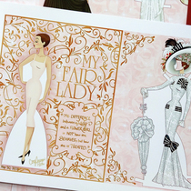 My fair lady vintage paper doll dressup paper doll paper doll dressup