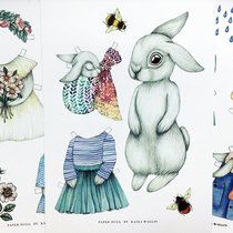 BABY PETER retro paper doll change paper doll paper doll change