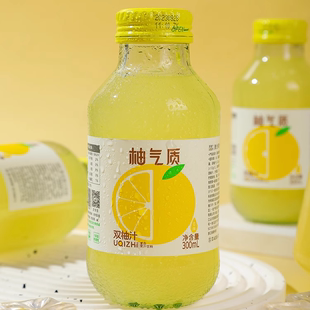 柚气质双柚汁饮料常山柚子胡柚果汁0脂饮品出游聚会300ml*5瓶