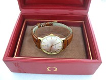 (Already associated) Omega hippocampus Seamaster 552 turler 18K gold watch