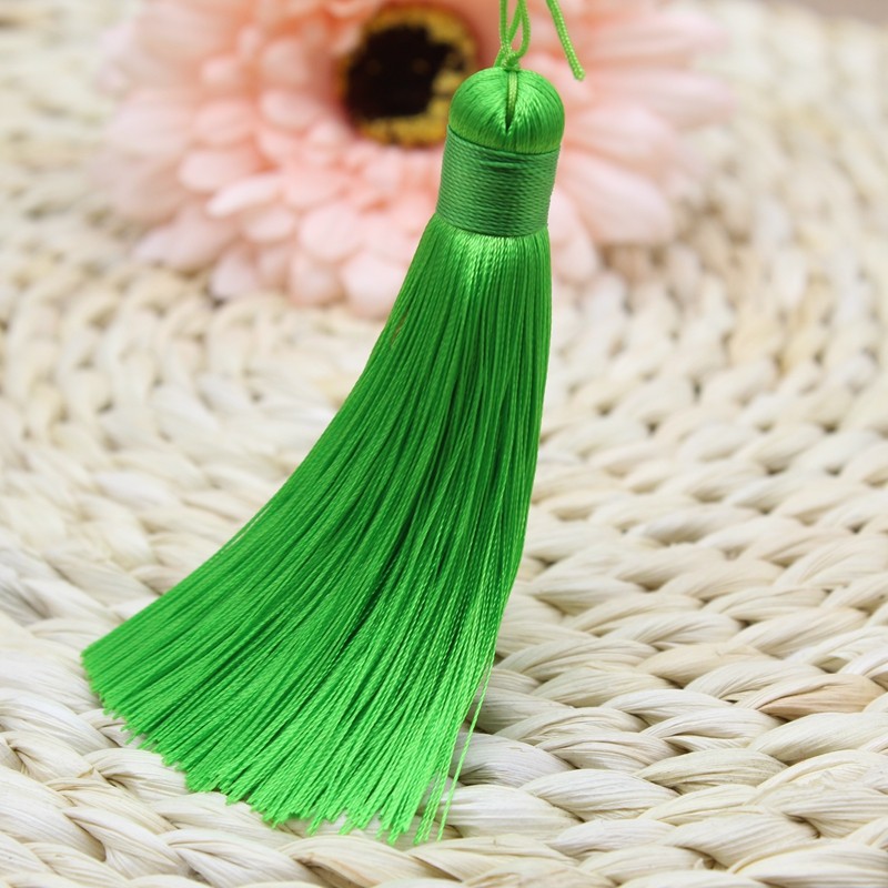 diy短胖吊穗真丝人造丝流苏挂件结配件 包包手机配饰短款穗子