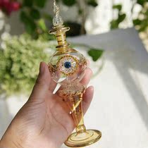 Egyptian folk craft hand-blown style Egyptian flavor bottle (large 19cm)