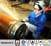 Welding suit flame retardant cloth welded clothing fireproof cloth soft and breathable summer special cotton flame retardant fabric