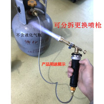 All copper oxygen-free liquefied gas welding gun gas welding gun household welding stainless steel copper pipe repair small welding machine spray gun