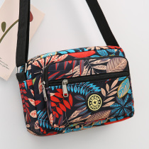 Versatile printed mini bag light cloth bag women 2022 new hand carry middle-aged mother bag canvas messenger bag