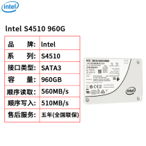 Intel Intel S4510 960G SATA National Bank Brand new