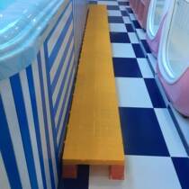 Baby swimming pool foot stepping waterproof splicing escalator steps Mother and baby shop non-slip acrylic swimming pool pedal