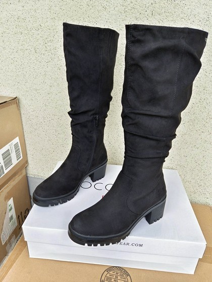 Super value export foreign trade original SO large size women's long boots round toe thick high heel fashion boots high boots 36-43
Super value export foreign trade original SO large size women's long boots round toe thick high heel fashion boots high boots 36-43