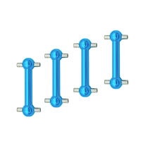 1:10 flat sports car TT01 TT02 transmission shaft aluminum alloy upgrade piece