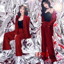 Photo studio theme 2021 new personal image photo clothing ladies suit magazine cover photo casual