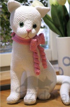 315 Cat knitting drawing doll Chinese illustration Crochet electronic drawing wool tutorial