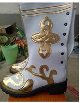 New ethnic dance boots Mongolian riding boots Tibetan Xinjiang dance shoes Tibetan dance boots handmade boots women