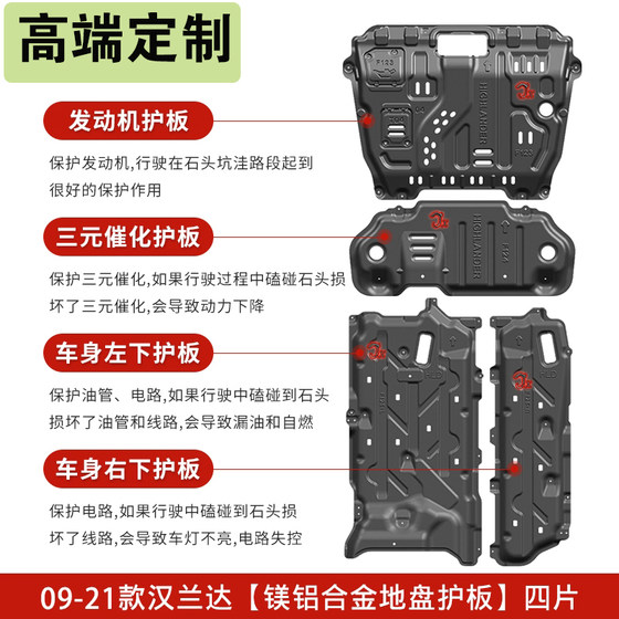 24 번째 15 번째 Toyota Highlander 엔진 왼쪽 및 오른쪽 바디 공동 부양 지하 가드 섀시에 적합합니다. 24 번째 15 번째 Toyota Highlander 엔진 왼쪽 및 오른쪽 바디 공동 부양 지하 가드 섀시에 적합합니다.