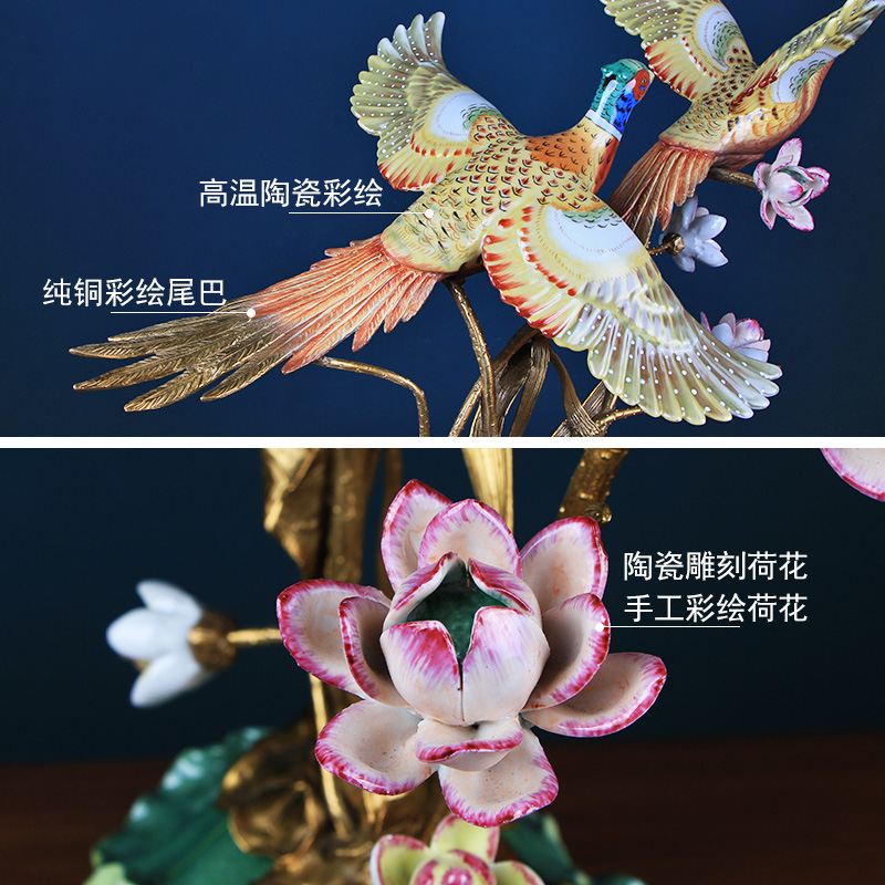 European example room, living room, a pair of lovebirds furnishing articles ceramics handicraft decoration home decoration wedding housewarming gift