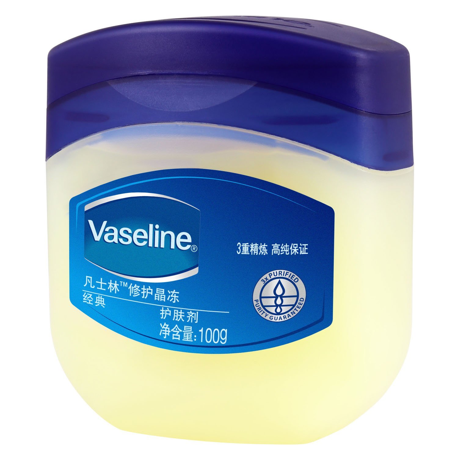 vaseline/凡士林晶冻身体乳经典修护手足干裂润唇膏保湿润肤露