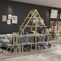 Nordic Loft Partition Shelving Shelving Shoe Bag Shop Shop Window Display Rack Office Bookshelves Mall mall Multi-layer display