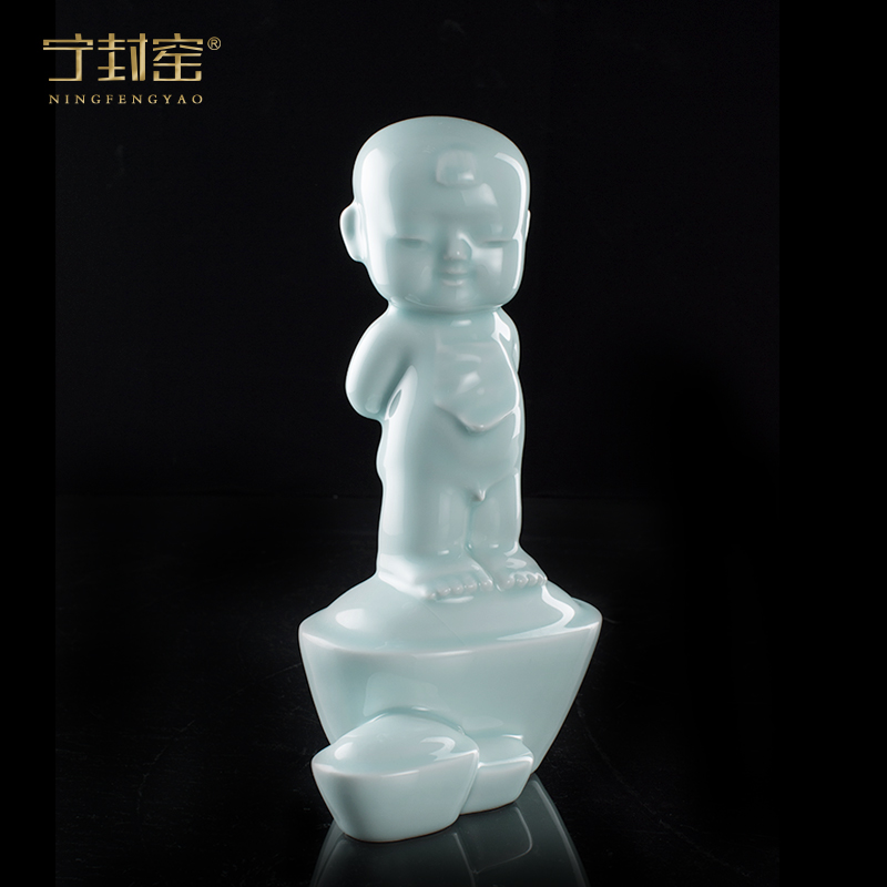 Better sealed up with ceramic household act the role ofing is tasted furnishing articles the new Chinese style art good fortune the boy sitting room office decoration