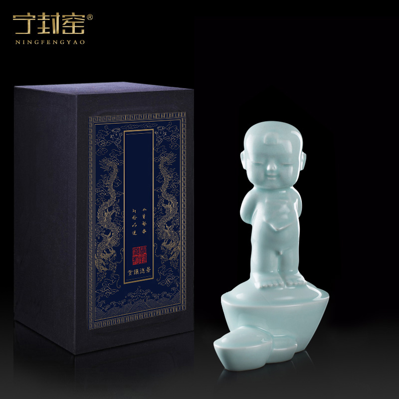 Better sealed up with ceramic household act the role ofing is tasted furnishing articles the new Chinese style art good fortune the boy sitting room office decoration