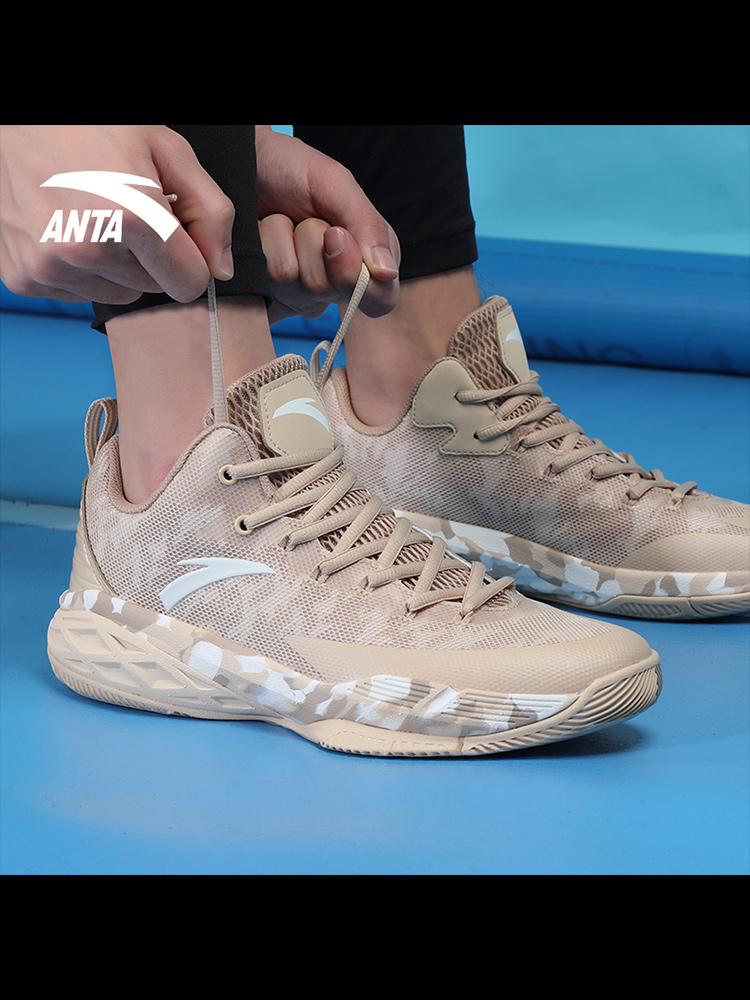 anta basketball shoes men's shoes summer official website 2020 new mesh breathable thompson kt low top 4 sneaker 5