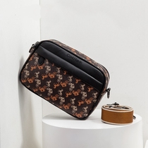 Hong Kong duty-free and new mens bag Bull Leather Single Shoulder Bag Sloping Cross-pack Fashion Casual Mailbag Small Satchel Bag