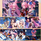 Collapse School 3 mouse pad large lock hemlock Yae Sakura bud clothing Qi Yana game anime to customize Collapse School 3 mouse pad large lock hemlock Yae Sakura bud clothing Qi Yana game anime to customize