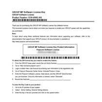 Video Conferencing Polycom RMX1800 2000 4000 500C MCU point system upgrade license