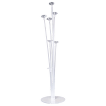 Luminous table floating balloon column transparent bracket support pole base birthday confession wedding wedding room scene decoration decoration