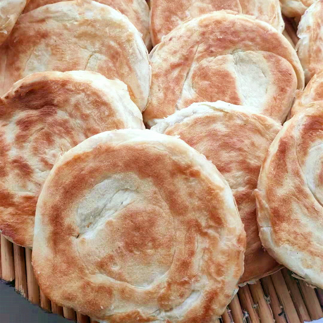 地道山东特产莱芜烧饼香酥五香真空手工发面泰安范镇油酥火烧饼