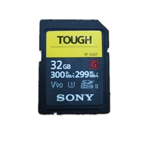 Sony Sony SD32G Camera Memory Card SF-G Series High Speed Memory Card SF-G32T Reading 300MB S