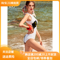 BE Van Dean Mew Humanly Connected Swimsuit Pure style sun antichlorine and thin spring swimsuit