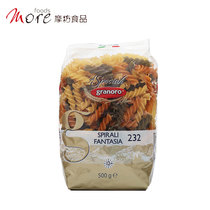 Jinmai brand Italy n 232 three-color screw noodles 500g spiral pasta spaghetti Macaroni Western ingredients