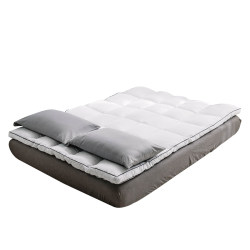 Thick high elastic tatami mattress super soft student dormitory mattress feather velvet mattress double foldable mattress