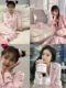 일본 GP 여름 실크 잠옷 여성 Yu Shuxin 같은 헬로 키티 핑크 케이티 고양이 핫 다이아몬드 홈 의류 일본 GP 여름 실크 잠옷 여성 Yu Shuxin 같은 헬로 키티 핑크 케이티 고양이 핫 다이아몬드 홈 의류