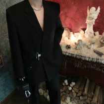 21 new products Ouyang Nana with the same GVC suit jacket metal lock high-end design sense simple casual suit