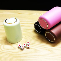 Artistic creative KTV dice sieve bar cup color Cup nightclub shake color sieve Cup stall stall swing Cup set