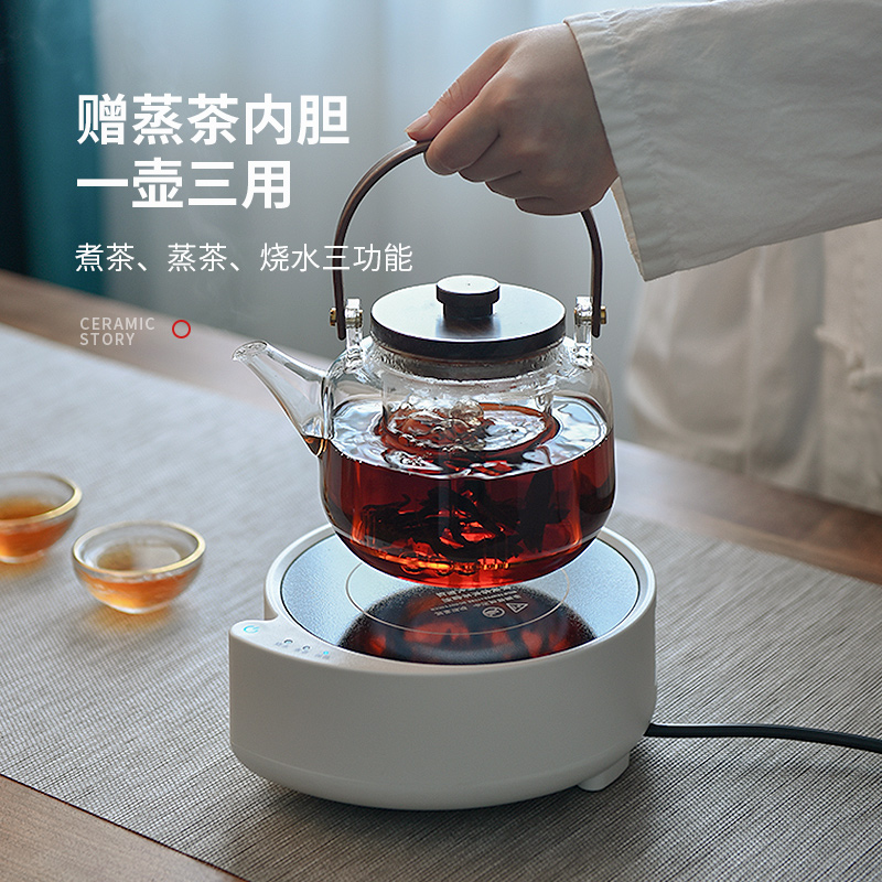 Ceramic story cooking pot glass tea set household spend large capacity high temperature electric teapot TaoLu boil tea