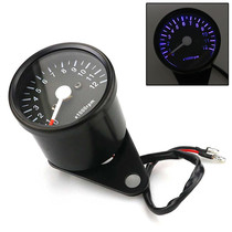 Motorcycle GN125 CG125 retro instrument modified universal code meter meter LED odometer Driving speed meter