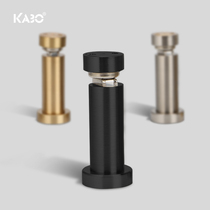 German KABO full copper door suction toilet wall floor suction door touch door resistance bronze door stop anti-collision