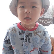 Export original single baby cotton-padded jacket Autumn Winter men and women Baby Cotton clothes children thin cotton padded jacket cotton coat