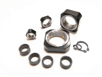 Screw bearing seat NR square lock nut anti-loosening screw m6m8m10M12M15M20 fastening nut