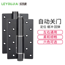 Leuujia Invisible Door Hinge Hydraulic Hinge Buffer Silent Synthetic Leaf Automatic Closing Positioning Spring Concealed Door Hinge