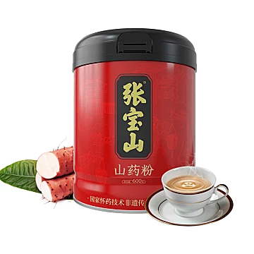 张宝山官方旗舰店山药粉600g铁棍山药粉[5元优惠券]-寻折猪