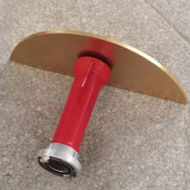 QMG65 fire water curtain water gun semicircular scattered water gun head barrier high pressure spray water gun 2 5 inch water curtain equipment