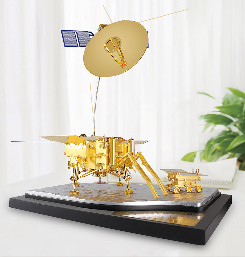 嫦娥五号模型景区装饰探测器合金仿真航天月球车着陆器探月纪念30