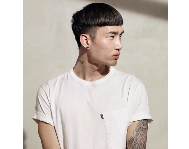 学生最喜欢留的西瓜头,不管成熟或是型男留这款发型都会给人