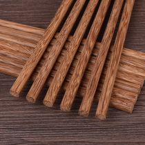 Home Day Style Natural Chicken Wings Wood Chopsticks Safe No Paint No Wax Red Wood Solid Wood Cutlery 10 Double Family Clothing