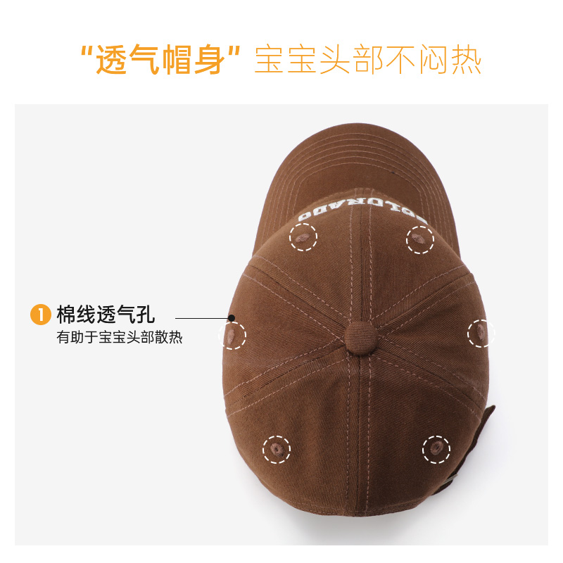 Children's Peaked Cap Boys and Girls Sunshade Spring and Autumn All-Match Thin Fashion Trendy Summer Baby Baseball Cap