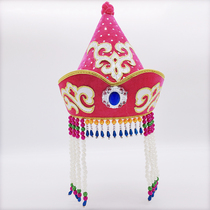 Girl Mongolian Hat Mongolian Dance Hat Children Stick Mongolian Hat Hat Hot Sale