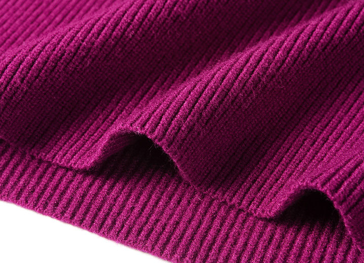 北欧树莓紫色高领仙女毛衣女宽松外穿2020新款秋冬套头上衣