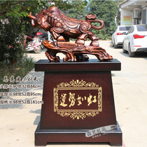 Bull Pendulum Large Wall Street Cow Recruitment and Landing Craft Company Store Office Feng Shui Opening Gift